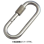水本 ステンレス プチカラビナ(環付) 線径8mm長さ74mm P8B