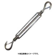 TB8HK [水本 ステンレス 枠式ターンバックル外れ止め付(フック&フック) 捻子径2分5厘]
