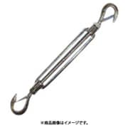 水本 ステンレス 枠式ターンバックル外れ止め付(フック&フック) 捻子径3分 TB9HK