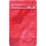 AL1013R [セイニチ 「ラミジップ」 アルミカラースタンドタイプ 赤 130×100+30 (50枚入)]