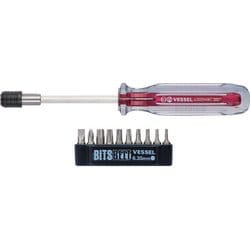 ベッセル トルクスドライバーセット(ビット10本付) TD-6310TX TD6310TX