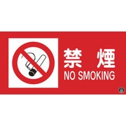 59101 [緑十字 消防・危険物標識 禁煙・NOSMOKING 250×500mm エンビ]