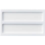304020 [緑十字 名札ケース(2名用) 76×127×8mm 裏面テープ付 アクリル札付]
