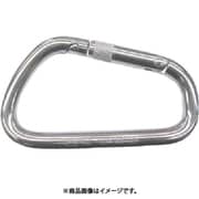 KD10A [水本 ステンレス カラビナD型(環なし) 線径10mm長さ115mm]