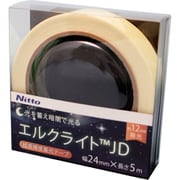 日東エルマテ 超高輝度蓄光テープ JD 24mmX5M NB2405D