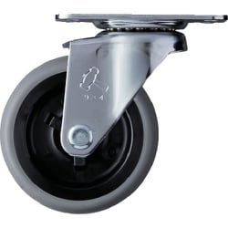 ハンマー Eシリ-ズ 自在 PPホイ-ルエラストマ-巻車 65mm 420EL65BAR01