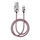 MFI Lightning 充電通信用 FASHION CABLE 2M PEONY GARDEN IDFCL2-68
