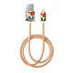 MFI Lightning 充電通信用 FASHION CABLE 2M FLOWER MEADOW IDFCL2-92