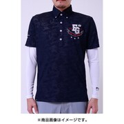 19SS 748501_L/NV [半袖ポロシャツ メンズ Lサイズ ネイビー]