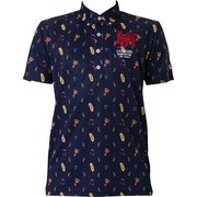 19SS 748610_L/NV [半袖ポロシャツ メンズ Lサイズ ネイビー]