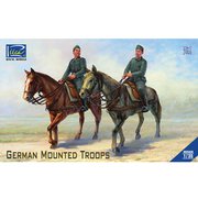 RC35038 独・乗馬兵2騎・兵士2体+馬2頭 [1/35スケール プラモデル]