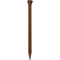 ケーシング釘 500g （径：d）1.5×（全長：L）25mm ブラウン（約1470本入） 00046842