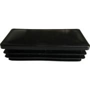 AC330K4 [アルインコ 樹脂キャップ 平角パイプ50×25用 ブラック  (4個入)]