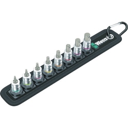 3881 [Wera BELT 2 8740A Hex-Plus HF ベルトソケットセット 1/4]