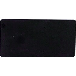 AN3570BCMZ [IM 無地名札 35×70×2mm 黒地]