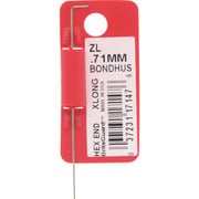 ZL0.71MM [ボンダス 六角L-レンチ エクストラロング 0.71mm]