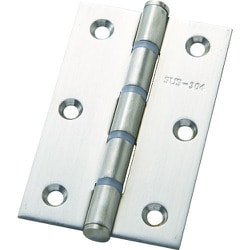 フジテック ステンレス丁番(SUS304) 1枚・厚口76mm B11135