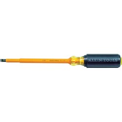 KLEIN 絶縁マイナスドライバー 8.0X180 6027INS