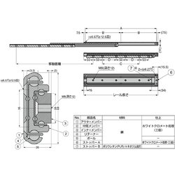 ヨドバシ.com - スガツネ工業 CBLRA7R500 [スガツネ工業 超重量用