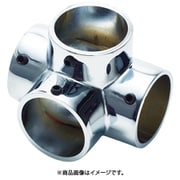 B28417 [フジテック パイプ継手四方エルボ・25mm(ネジ止め付)]