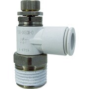 チヨダ ファイブスピードコントローラα白メーターアウト10mm・R1/2 F10R04SCWO