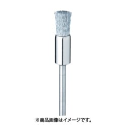 FC4661 [ミニモ 金属ブラシ エンド ステンレス直毛 φ10 (3個入)]