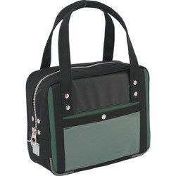 BTSSU07 [SANEI 帆布メール用ボストン(SS)馬蹄錠金具付 モスグリーン]
