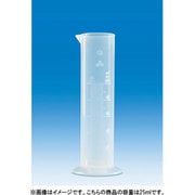 640941 [VITLAB 短型メスシリンダー PP製 25ml]