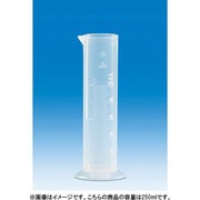 643941 [VITLAB 短型メスシリンダー PP製 250ml]