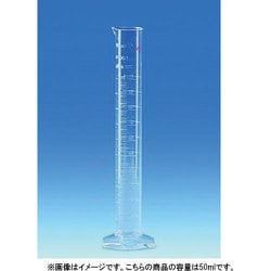 64804 [VITLAB メスシリンダー PMP製(クラスA、KB) 50ml]