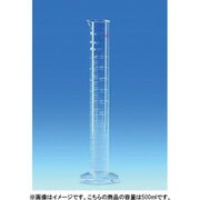 65104 [VITLAB メスシリンダー PMP製(クラスA、KB) 500ml]