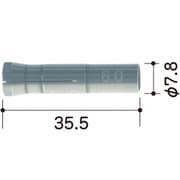 DCB60 [E‐FORCE コレットチャック(Φ6.0mm) ロータリー Φ6タイプ専用]