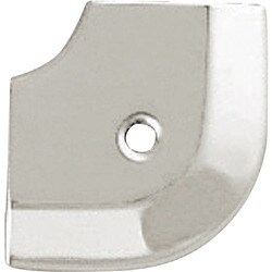 20102LN51 [ASSIST 床金物20-102Nヘの字押えコーナー ステンレス 出隅 53×53mm]