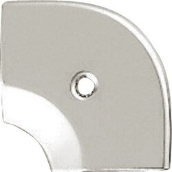 20102LN52 [ASSIST 床金物20-102LNヘの字押えコーナー ステンレス 入隅 53×53mm]