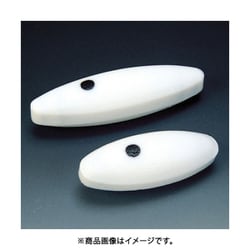 フロンケミカル フッ素樹脂（PTFE）強力撹拌子オーバル型 20パイ×50mm NR3030004