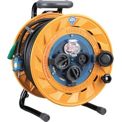 ハタヤ 防雨型ブレーカーリール 50m アース付 BF501K
