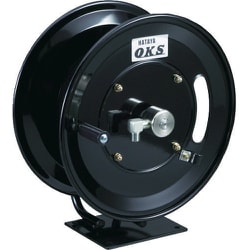 OKS 高圧ホースリール 耐圧20.5MPa 手動巻 固定据置き型(ホースなし) HSP12MB