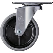 420EL100BAR01 [ハンマー Eシリ-ズ 自在 PPホイ-ルエラストマ-巻車 100mm]