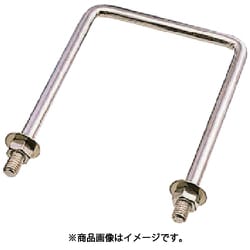 KB12M100 [水本 ステンレス コの字ボルト ピッチ100mm (1袋入)]