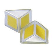 31339 [ユニット コーナーキャップ(2個組) 一辺28三角×24厚(内寸) 色:透明]