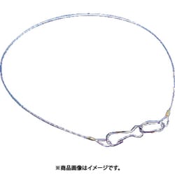 86002 [ユニット 吊り下げ用ロープ ステンレス製 5本1組 0.7Ф×400]