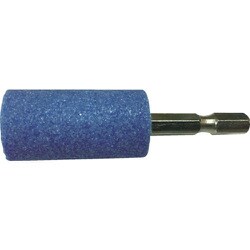 27840 [RELIEF 六角軸 軸付砥石 ステンレス用(WA) 円筒型 φ20×38mm]