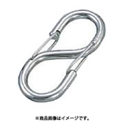 SF3 [水本 ステンレス Sカンフック 線径3mm長さ37mm]