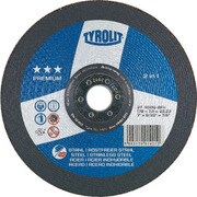 34046131 [TYROLIT オフセット砥石 プレミアムタイプ 125mm #30]