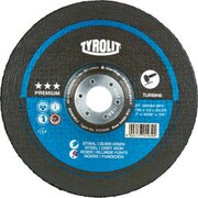 701518 [TYROLIT オフセット砥石 T-Grind 125mm #24]