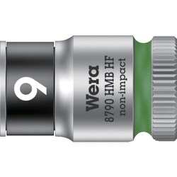 3743 [Wera 8790 HMB HFソケット 3/8 9.0mm]