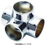 B28418 [フジテック パイプ継手四方エルボ・32mm(ネジ止め付)]