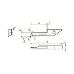京セラ 旋削用チップ PCD KPD001 VNBR052002NB