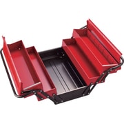 TONE ツールケース(メタル) V形3段式 410X220X220mm BX430