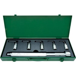 ASH トルクレンチ六角棒スパナヘッドセット LC180N+6-14mm LCX4000